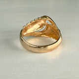 Vintage Swirl Ring 14k