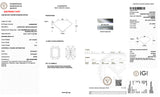 2.01ct Radiant Cut Lab Diamond Ring 14k IGI Cert