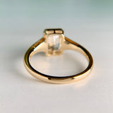 2.01ct Radiant Cut Lab Diamond Ring 14k IGI Cert
