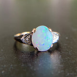 Vintage Opal Ring 10k