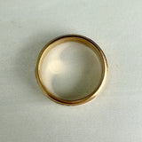 Yellow Gold Pattern Band 14k