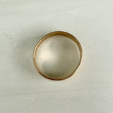 Vintage Wheat Pattern Band 10k