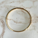 Vintage Etched Bangle