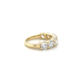 2.48ctw 7 Stone Lab Diamond Band 14k Yellow Gold