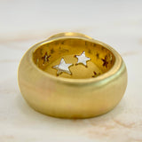 H. Stern Rutilated Quartz Star Ring 18k