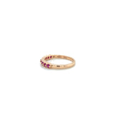 Rose Gold Ruby Effy Band 14k