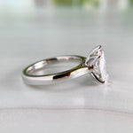 2.06ct Pear Lab Diamond Ring IGI Report