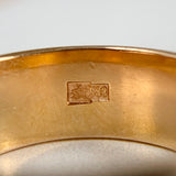 Vintage Wide Gold Band 14k