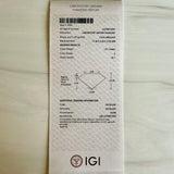 1.91ct Antique Cut Moval Lab Diamond