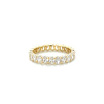 2.18ctw Oval Lab Diamond Eternity Band