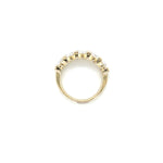 3.1ctw 5 Stone Lab Oval Diamond Band 14k