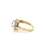 2.75ct Lab Grown Certed Diamond Ring 14k/Platinum