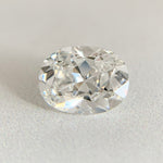 2.09ct Certed Antique Cut Oval Lab Diamond