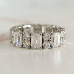 6.15ctw Lab Diamond Eternity Band 14k