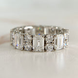 6.15ctw Lab Diamond Eternity Band 14k