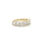 2.48ctw 7 Stone Lab Diamond Band 14k Yellow Gold