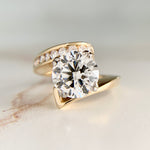 2.75ct Lab Grown Certed Diamond Ring 14k/Platinum