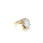 2.75ct Lab Grown Certed Diamond Ring 14k/Platinum