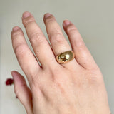 Vintage Dome Ring 14k