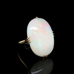 Antique Late Victorian Opal Ring 18k