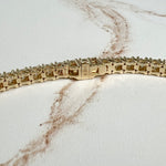 6.8ctw Lab Diamond Tennis Bracelet 14k