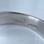 White Gold Pattern Band 14k