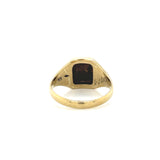 Antique “M” or “W” Signet Ring 12k