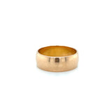 Vintage Wide Gold Band 14k