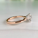 1.47ct Old European Lab Diamond Ring 14k