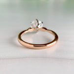 1.47ct Old European Lab Diamond Ring 14k