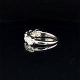 2.5ctw 5 Stone Lab Diamond Band 14k White Gold