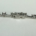 4.52ct Multi-Shape Lab Diamond Tennis Bracelet 14k