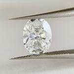 2.09ct Certed Antique Cut Oval Lab Diamond