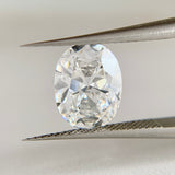 2.09ct Certed Antique Cut Oval Lab Diamond