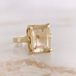 Rutilated Quartz Ring 14k