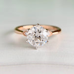 1.47ct Old European Lab Diamond Ring 14k