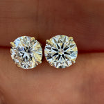 2.18ctw IGI Cert HPHT Lab Diamond Studs 14k