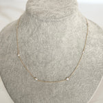 Lab Grown Diamonds By The Yard Necklace 14k Yellow Gold