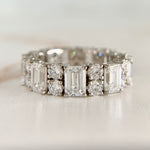 6.15ctw Lab Diamond Eternity Band 14k