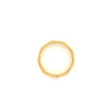 Textured Gold Band 14k