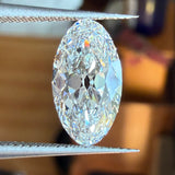 1.91ct Antique Cut Moval Lab Diamond