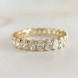 2.18ctw Oval Lab Diamond Eternity Band