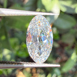 1.91ct Antique Cut Moval Lab Diamond