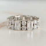 6.15ctw Lab Diamond Eternity Band 14k