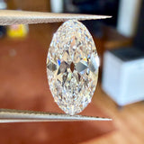 1.91ct Antique Cut Moval Lab Diamond