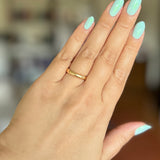 Vintage Gold Band 14k