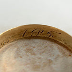 Antique 1895 Gold Band 18k