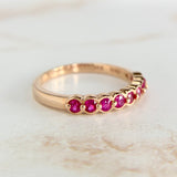 Rose Gold Ruby Effy Band 14k