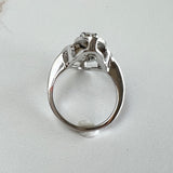 Diamond Navette Ring 14k