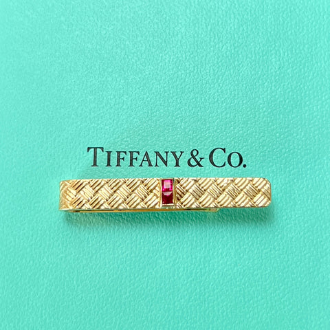 Vintage Tiffany & Co. Ruby Tie Bar